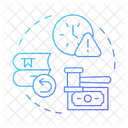 Library fine  Symbol
