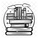 Library Book Education Icon