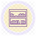 Library Books Reading Icon