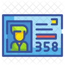 Library Id Card  Icon