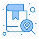 Library Location Book Journey Icon