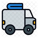 Library Truck Delivery Library Icon
