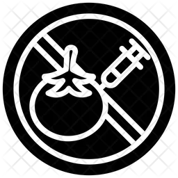 Libre de aditivos  Icono