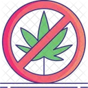 Sin Thc Sin Malezas Thc Prohibido Icono