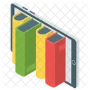 Libros Electronicos Biblioteca Digital Compras Moviles Icon