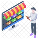 Librería en línea  Icon