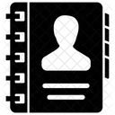 Libreta de contactos  Icono