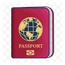 Libreta de pasaporte  Icono