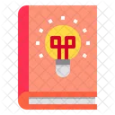 Libro Bombilla Idea Icono