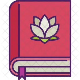 Libro de yoga  Icono