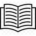 Libro abierto  Icono