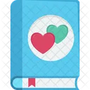 Libro Amoroso Corazon En Libro Libro Icon