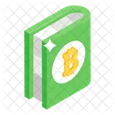 Libro de bitcoins  Icono