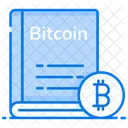 Libro de bitcoins  Icono