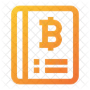 Libro Bitcoin Bitcoin Libro Icono