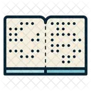 Libro braille  Icono