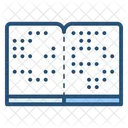 Libro braille  Icono