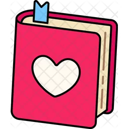 Libro Corazón  Icono