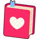 Libro Corazón  Icono