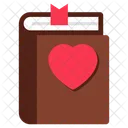 Libro De Amor Folleto Manual Icon