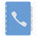 Libreta De Contactos Telefono Lacteos Direccion Icon