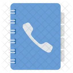 Libreta de contactos  Icono