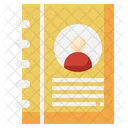 Libreta de contactos  Icono