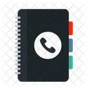 Libreta de contactos  Icono