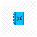 Libro De Correo Electronico Icono