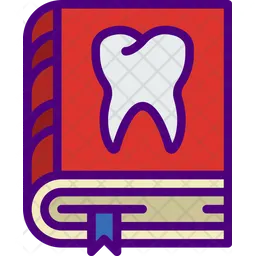 Libro de dentista  Icono