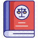 Libro De Leyes Icono