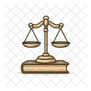Ley Libro Justicia Icono