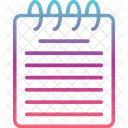 Libro De Notas Cuaderno Bloc De Notas Icon