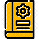 Libro Referencia Material Icono