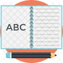 Alfabeto Libro Abc Icono