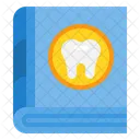 Libro Dental Libro De Dentista Educacion Medica Icono