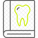 Libro Dental Dental Libro Icono