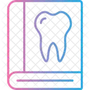 Libro Dental Dental Libro Icono