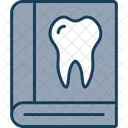 Libro Dental Dental Libro Icono
