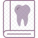 Libro Dental Dental Libro Icono