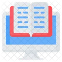 Ebook Libro Libro Abierto Icono