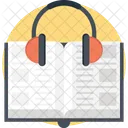 Audio Libro Grabacion Icono