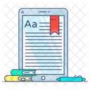 Libro electronico  Icono