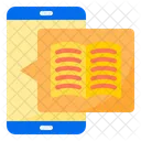 Libro Electronico Educacion Aprendizaje En Linea Icono