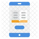 Icono Movil Lectura Icono