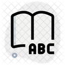 Libro Abierto Abc Icon