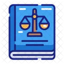 Libro Legal Referencia Ley Icono