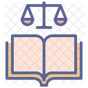 Diritto Giurisprudenza Libro Icon