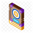 Mago Libro Magia Icono