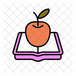 Libro de manzana  Icono